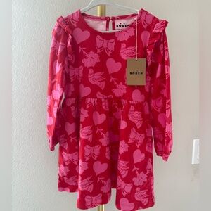 Mini boden Posie Long Sleeve Jersey Dress